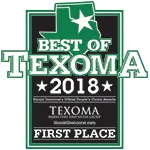 Best of Texoma 2018 First Place, Herald Democrat People's Choice Awards